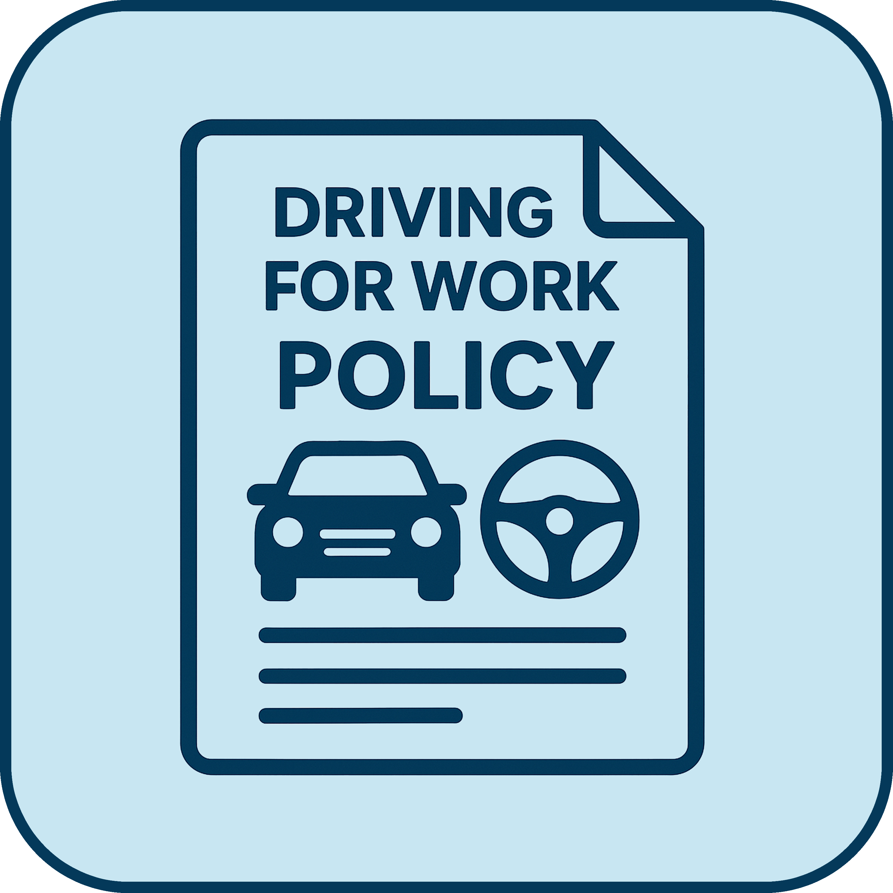 Driving for Work